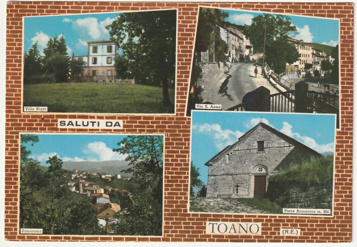 TOANO - REGGIO EMILIA - SALUTI DA - VEDUTINE - VIAGG. 1968 -10848-