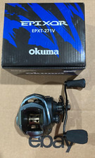 Okuma Epixor EPXT-271V Baitcast Reel RH 8B Line 10-195 12-165 14-120 7.0:1 NIB