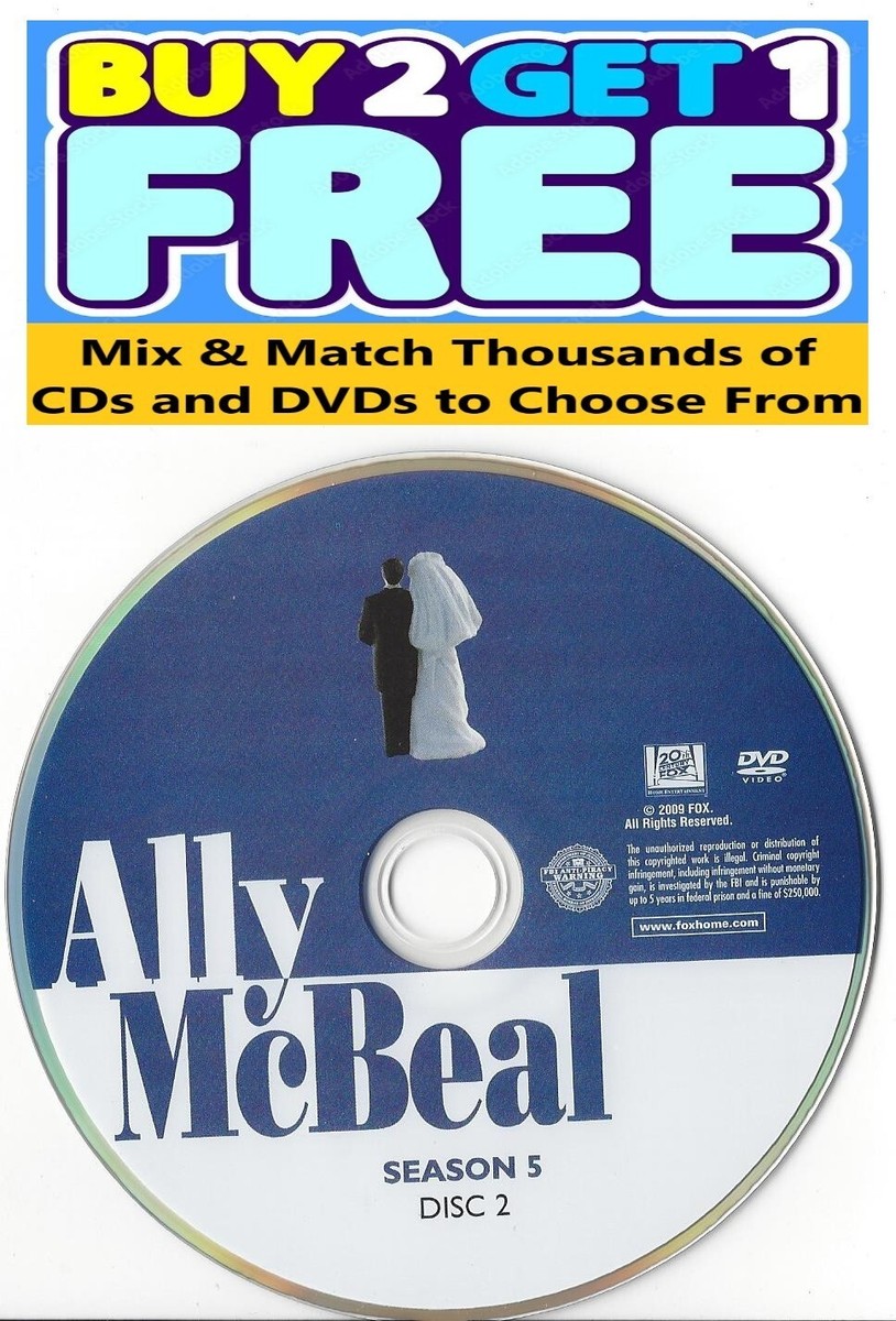 Ally McBeal: The Complete Series (DVD) Fifth Season 5 Disc 2