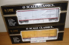 K-LINE K762-9012 TCA GRAND RAPIDS O SCALE REEFER TRAIN CONVENTION CARS BANQUET