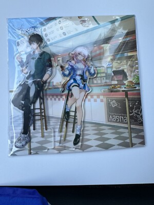 Honkai Star Rail March& Dan Pelicana Acrylic Stand Hoyoverse Official US Sealed