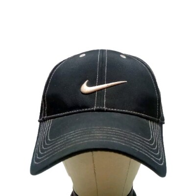 Nike Golf Hat Cap Black One Size Fits All Unisex
