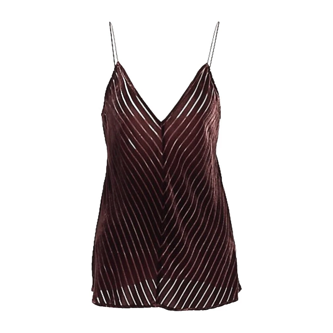 Brown Viscose Tops for Women