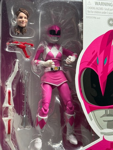 PINK RANGER Mighty Morphin Power Rangers Lightning Hasbro Kimberly MMPR NEW - Picture 6 of 6