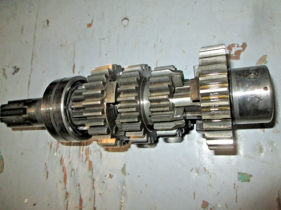 VINTAGE OEM HONDA CB350 CL350 CB350G CONTRAEIXO 23220-286-030 COM TODAS AS ENGRENAGENS - Imagem 2 de 4