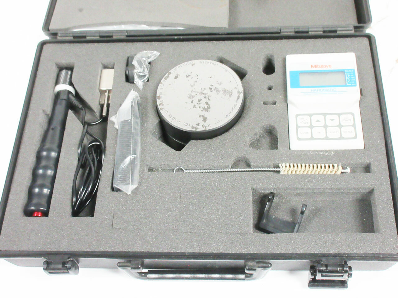 MITUTOYO HH411 HARDMATIC HARDNESS TESTER 810291 810287 IMPACTOR UD