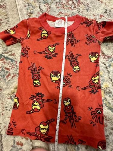 Lot Of 3 Hanna Andersson Pajama Tops Sz 100cm/4 Marvel Star Wars Stripe - Picture 9 of 10