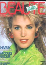 VOTRE BEAUTE 1986 ANETTE STAI RENEE SIMONSEN BEAUTE FASHION VERY RARE!