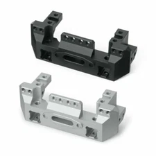 AXSPEED Metal CNC Front Bumper w/ Servo Mount For TRX4 1/10 RC Crawler