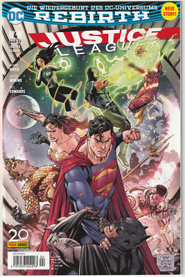  JUSTICE LEAGUE #4, Panini Comics/DC Comics 2017 COMICHEFT NEUW TOP Z0-1