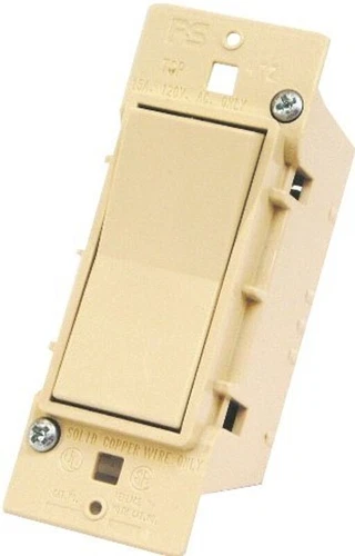 US Hardware E-100C  Mobile Home IVORY ROCKER SWITCH  125V 15 AMP 6441281