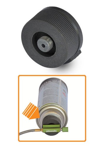 PINGUIN Adapter Gaskartusche Schraubkartusche auf Ventilkartusche Steckkartusche - Bild 3 von 4