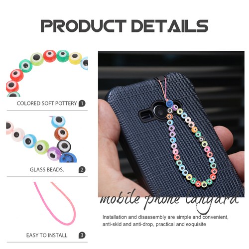 Evil Eye Strap Devil's Pendant -chic Necklace Charm - 第 5/12 張圖片