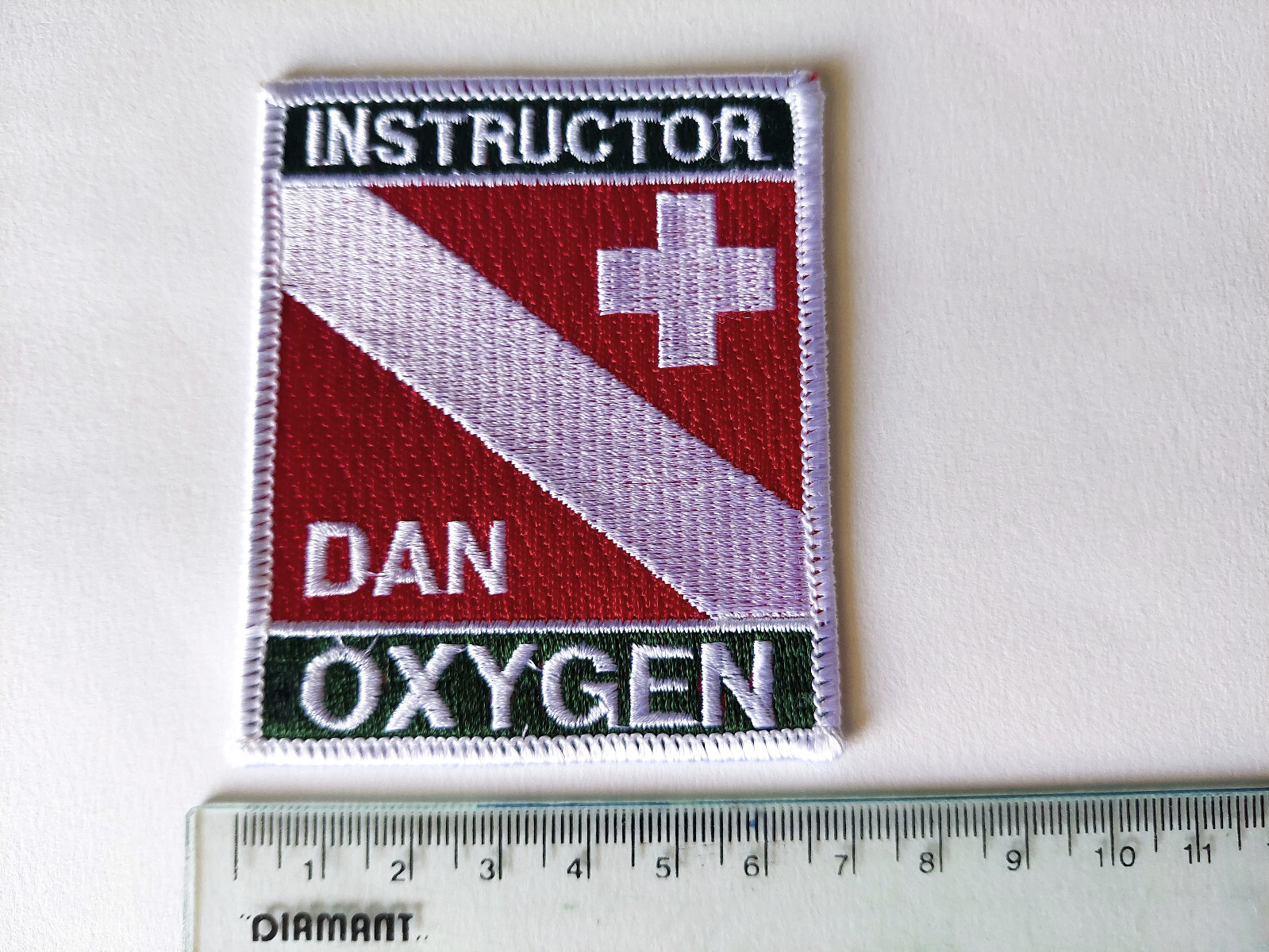 DAN Divers Alert Network Oxygen Instructor Patch and Sticker ORIGINAL ...