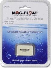Aquarium, Mag Float Floating Magnetic Aquarium Cleaner - Acrylic Mini 10 Gal 