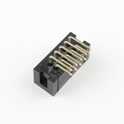 20Pcs 2.54mm 2x5 Pin 10 Pin Right Angle Male Shrouded IDC Box Header Connector - Picture 3 of 6