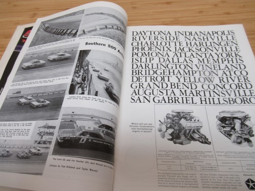 1964 NASCAR Darlington Southern 500 Program - Vintage Souvenir - Picture 7 of 9