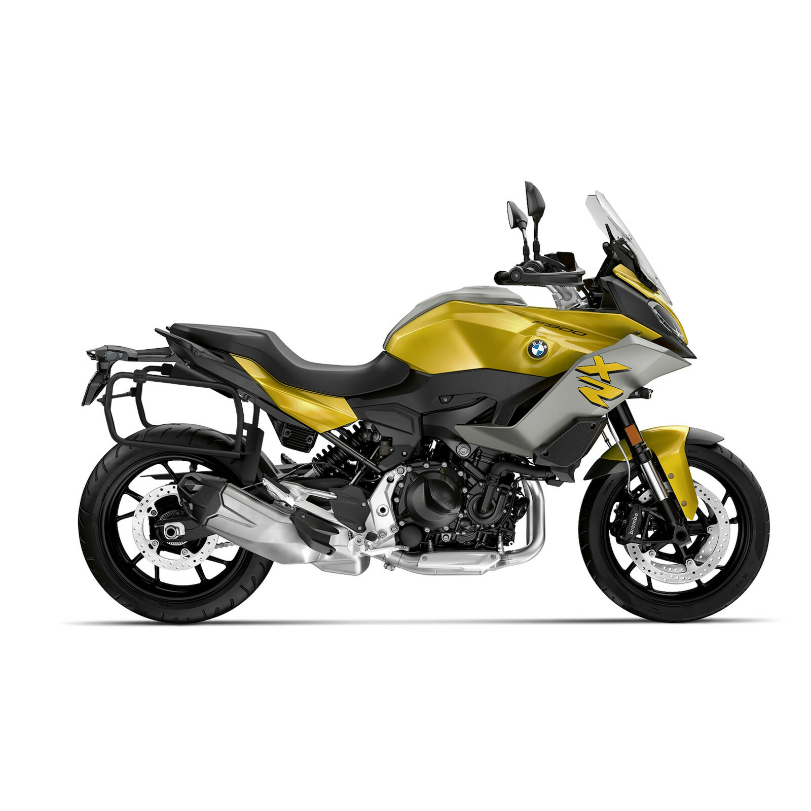 Fixation valise 4P System BMW F900R / XR SHAD robuste pour bagagerie rigide Terra