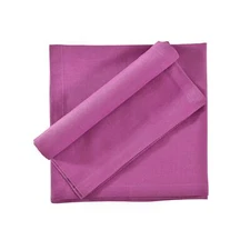 Cloth Napkins Dinner Washable Set of 4 in Cotton Linen Fabric Premium Quality...