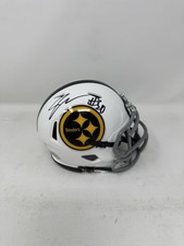JAYLEN WARREN SIGNED AUTOGRAPH PITTSBURGH STEELERS MINI HELMET PSA/DNA COA RARE