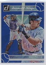 2023 Panini Donruss Diamond Kings Holo Blue Mike Piazza #20 HOF 2qw