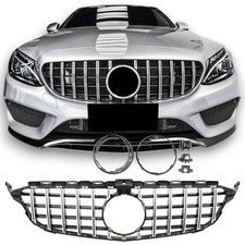 Sport Panamericana GT Grill K&uuml;hlergrill passt f&uuml;r Mercedes W205 2014-2021