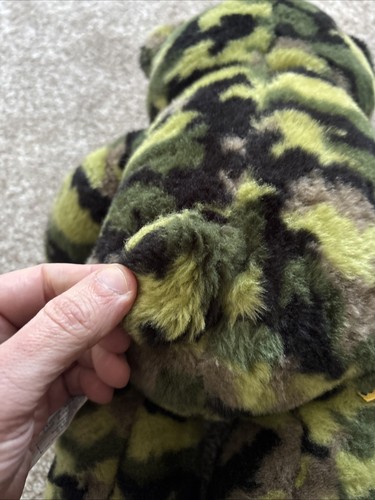 Build-A-Bear Camouflage Bear Brilliant Condition 40cm Length Soft & Cuddly !!!! - Picture 14 of 24