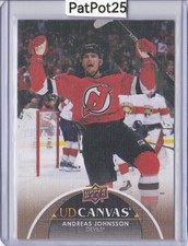 2021-22 Upper Deck C319 Andreas Johnsson UD canvas New Jersey Devils