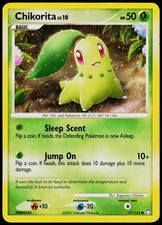 Chikorita 77/123 Mysterious Treasures - Pokemon MP (Common) on eBay