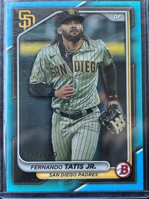 2024 Bowman #35 Fernando Tatis Jr. Sky Blue #/499
