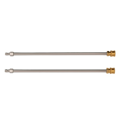 #ad 2* 16quot; Pressure Washer Extension Rod for Gun 4000PSI Steel 1 4quot; Quick Connect $20.80