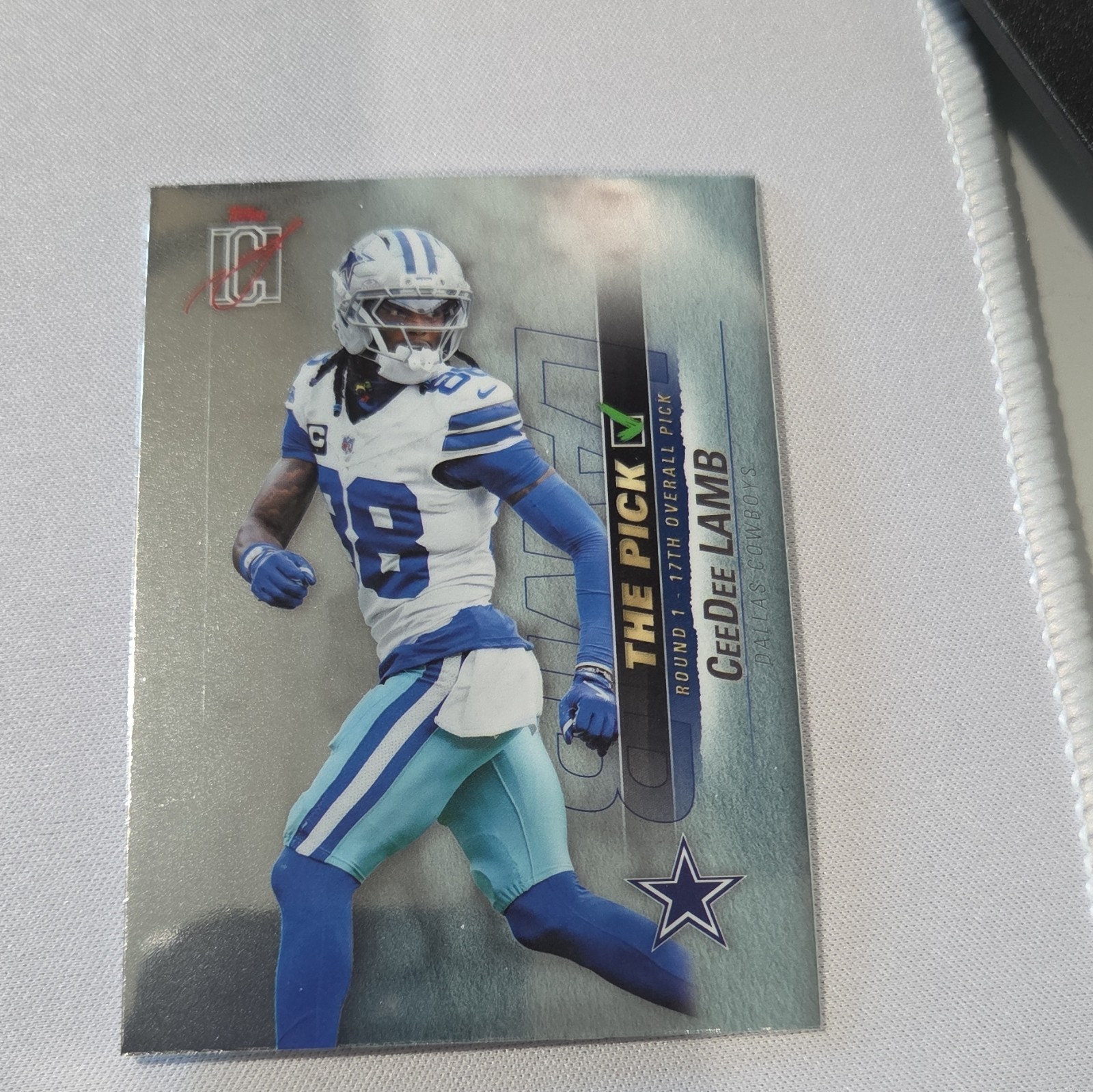 Topps The Pick Football 2025-CeeDee Lamb #TP-9 Dallas Cowboys Insert