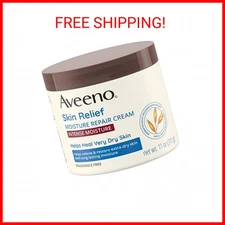 Aveeno Skin Relief Intense Moisture Repair Body Cream with Triple Oat (11 oz)