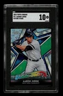 Topps 2018 Chrome Aaron Judge Future Stars FS-1 SGC 10 New York Yankees Card