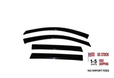 AVS 94810 Original Ventvisor Side Window Deflector Dark Smoke, 4-Piece Set