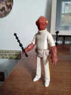 Vintage Star Wars 1982 Admiral Ackbar Figure Complete! HK UNITOY VARIANT *READ*!
