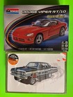 PAIR OF AUTOMOTIVE MODEL KITS CHEVELLE FUNNY CAR & VIPER RT/10 BOTH NEW SEALED!!