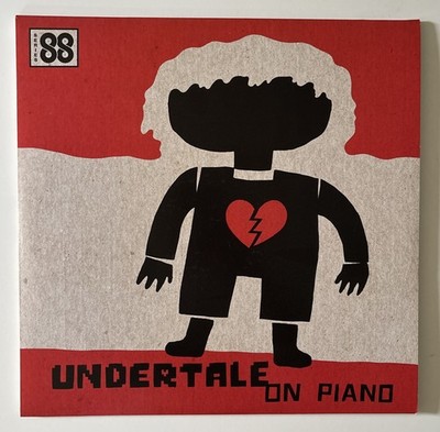 Undertale On Piano Vinyl Soundtrack 2xLP Toby Fox David Peacock iam8bit