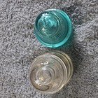 2 Vintage Hemingray Glass Insulators — photo 3