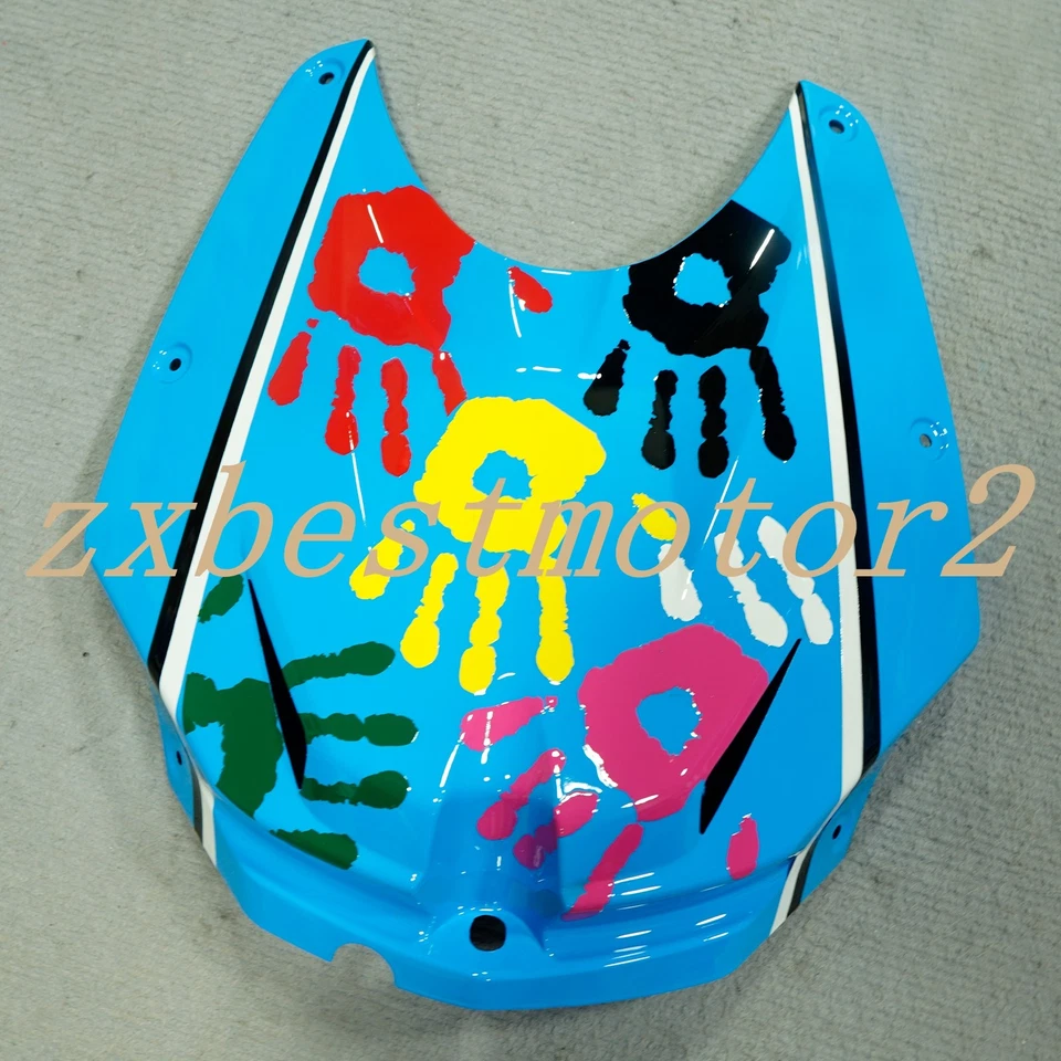 Kit de carenado de inyección estilo dientes de tiburón azul carrocería para BMW S1000RR 2009-2014 Foto 4 de 4