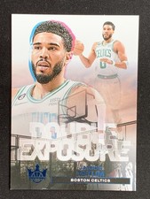 Jayson Tatum 2023-24 Panini Court Kings Double Exposure Amethyst /99 #10