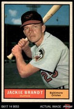 1961 Topps #515 Jackie Brandt Orioles 6 - EX/MT
