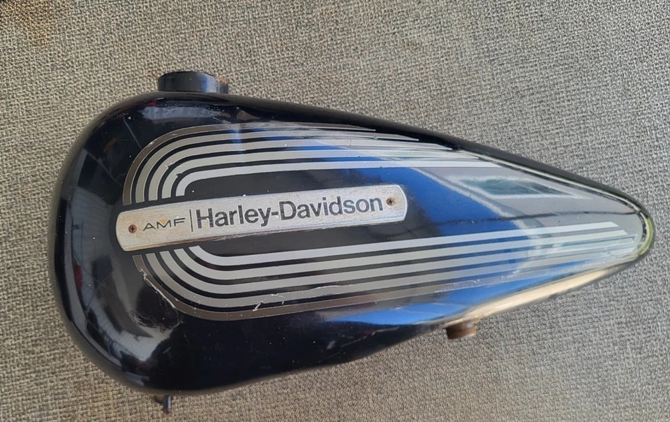Harley-Davidson 1976 AMF tanques de gasolina Foto 2 de 4