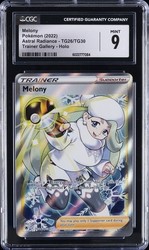 Melony TG26/TG30 Astral Radiance Trainer Gallery Full Art Ultra Rare Holo Pokemon Card