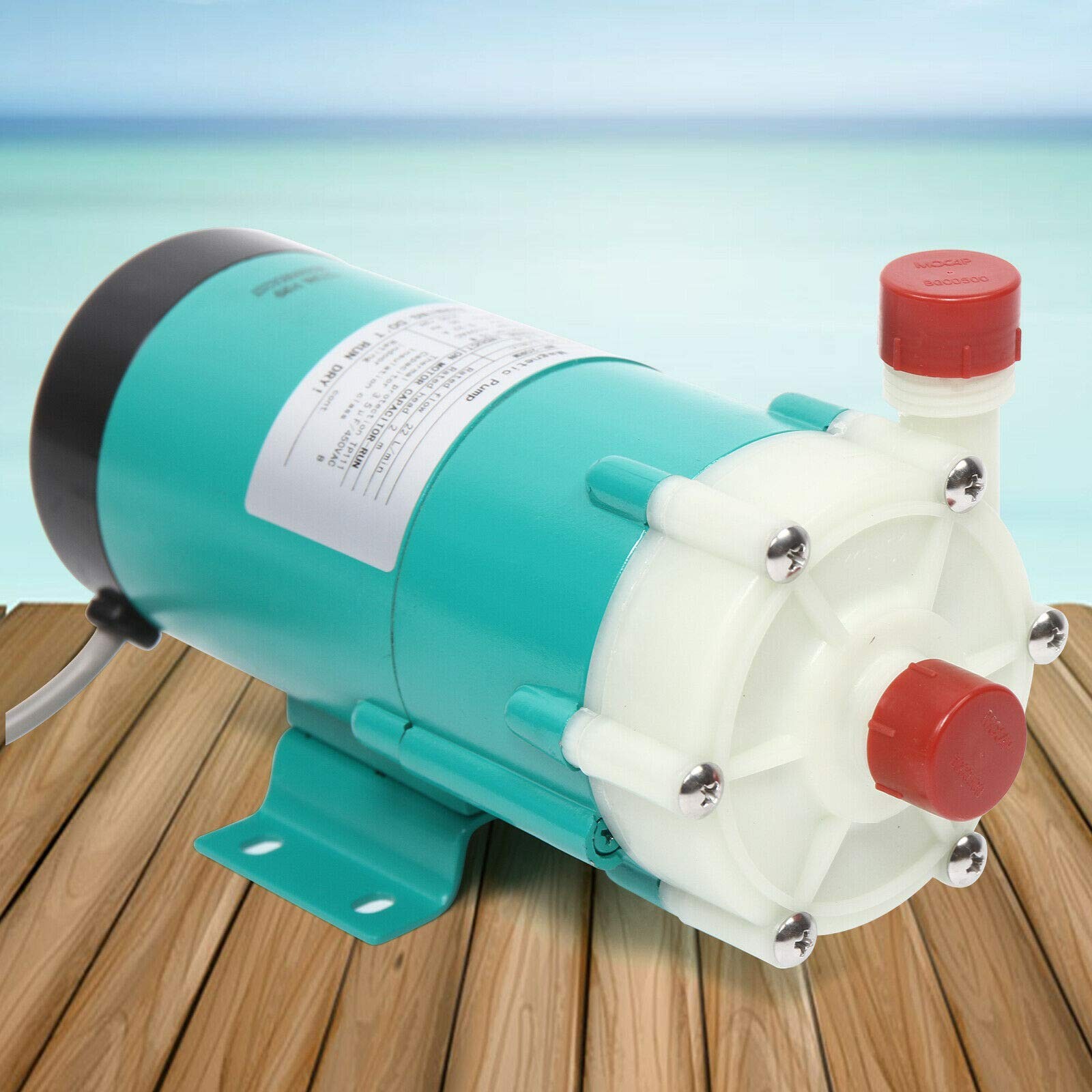 MP-20R Magnetic Drive Industrial Chemical Circulation Water Pump 110V 27L/min