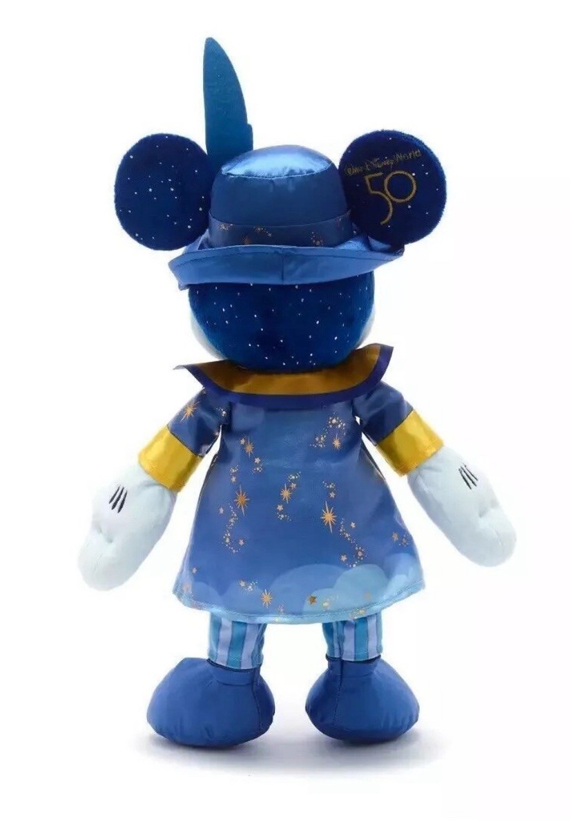 Peluche Mickey Peter Pan – Main Attraction, Disney, Neuve Sous Emballage