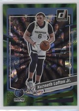2023-24 Panini Donruss Holo Green Laser Kenneth Lofton Jr #14 0nr3