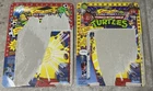 Vintage TMNT File Card Slam Dunkin' Don & Shell Kickin" Raph