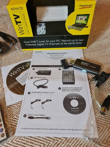 Hauppauge WinTV NOVA-TD Stick - Dual DVB-T Receiver - USB 2.0 Boxed - Picture 2 of 8