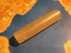 LARGE ANCIENT PRE-COLUMBIAN TAIRONA SHINY CRYSTAL TUBE BEAD 54.2-12.4 VERY WORN — photo 6
